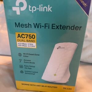 TP-Link White Dual Band Wi-Fi Extender